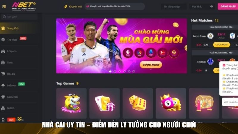 Top 10 Nhà Cái Tặng Thưởng Miễn Phí Cho Thành Viên Mới