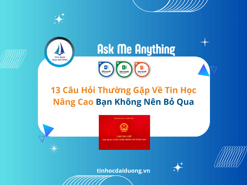 Tin Học Nâng Cao