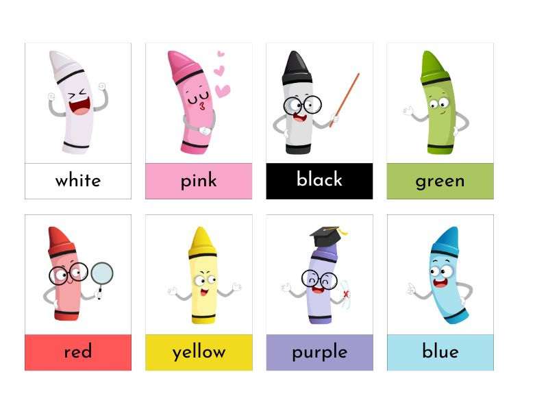 Tên Gọi 12 Màu Sắc Cơ Bản Trong Tiếng Anh